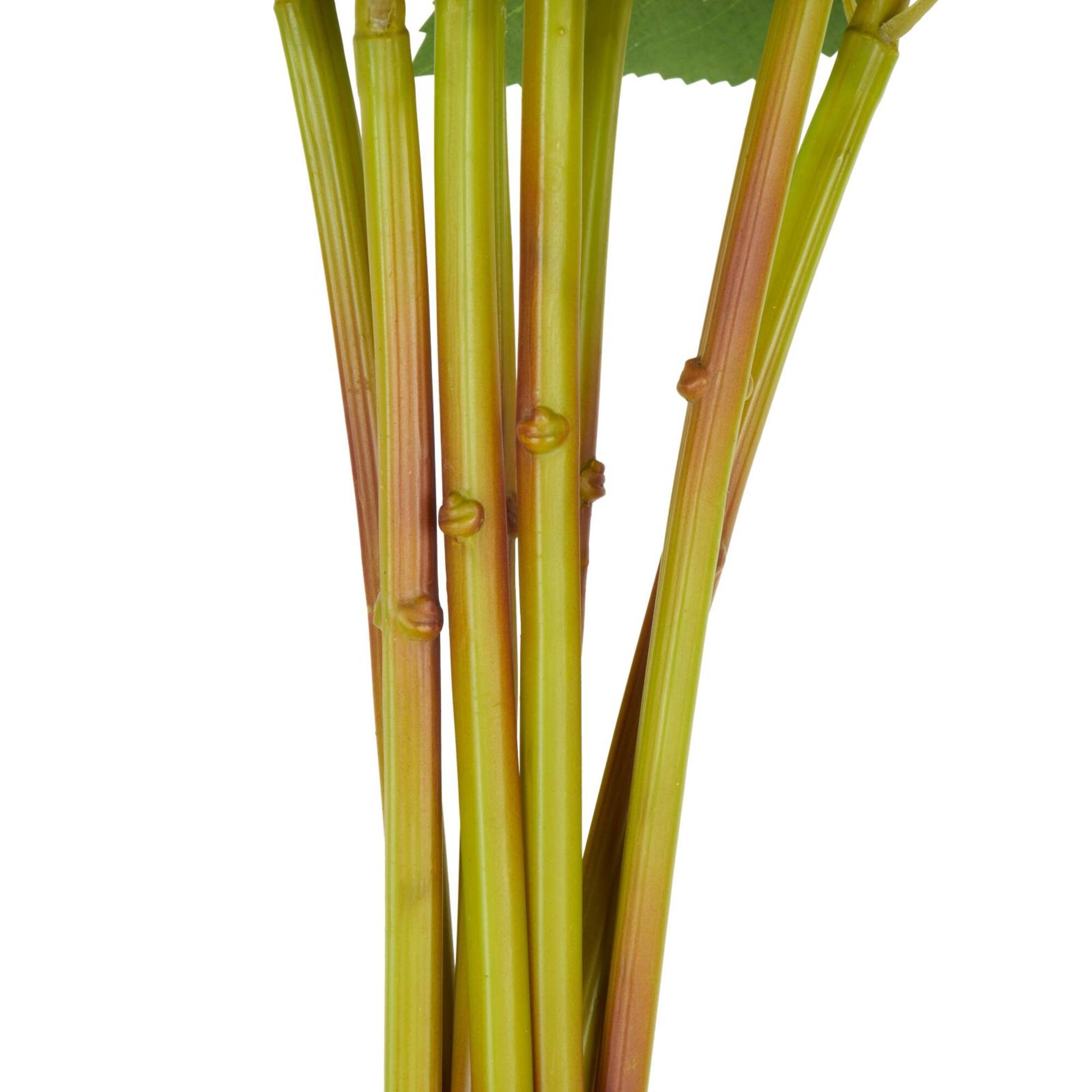 32" Green Hydrangea Artificial Flower Stem, 8ct.